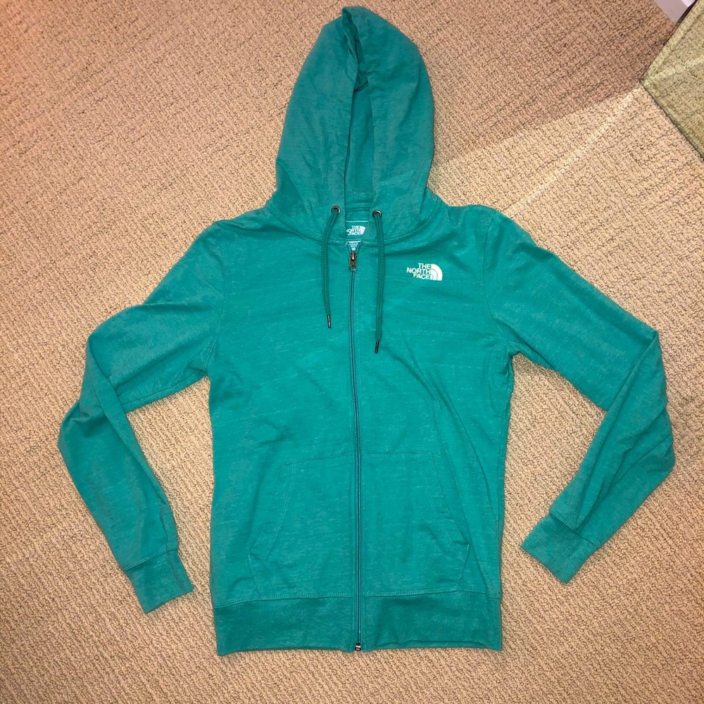 Full zip north face hoodie